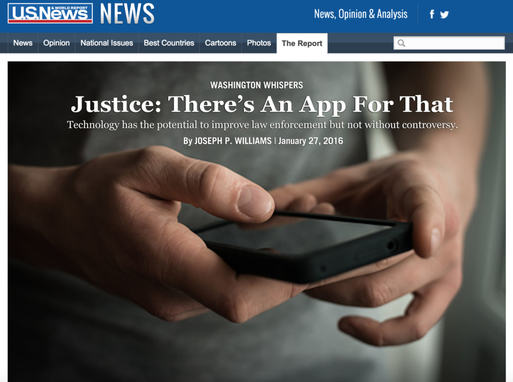 Justice there's an app for that