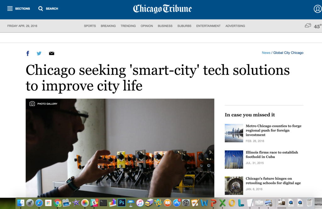 Smart City Chicago Tribune