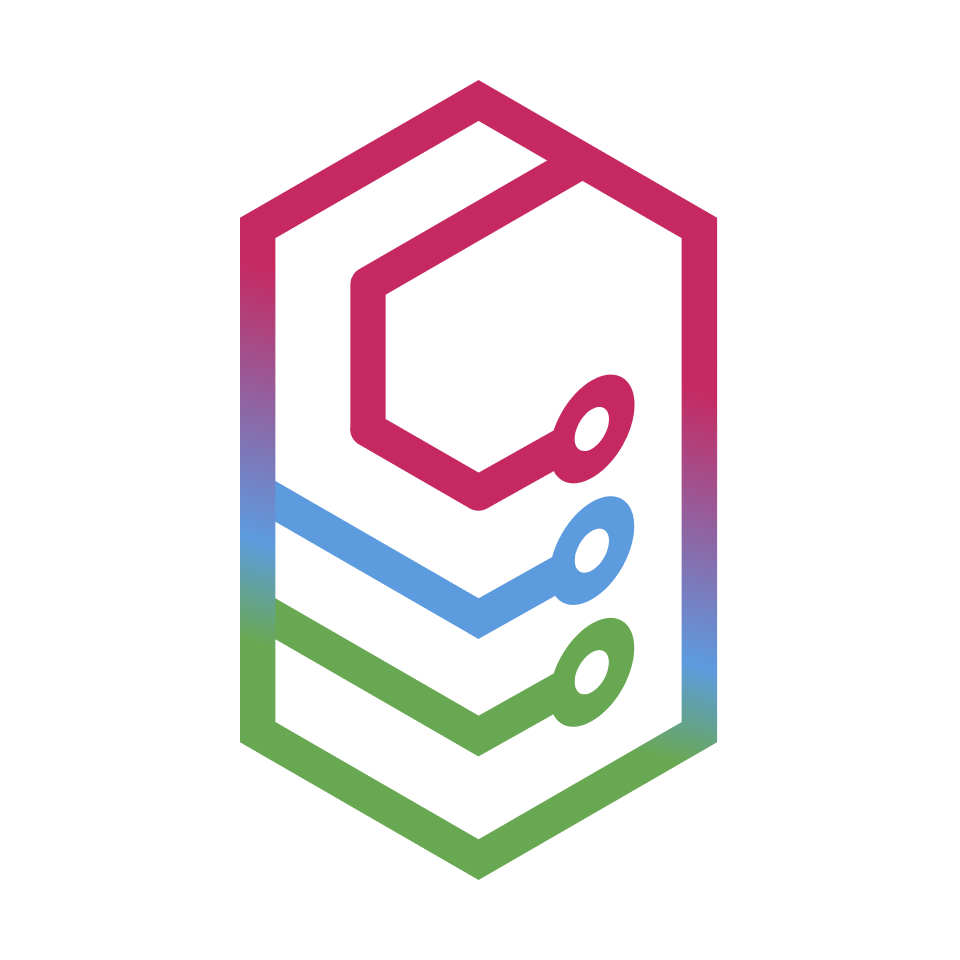 CSS square color logo